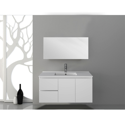 Шкаф Bathroom PVC гостиницы, стена современного стиля водоустойчивая установил тщету