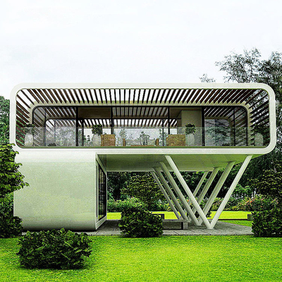 Luxury White Space Capsule Steel Prefab Home Apple Cabin Контейнерный дом для кемпинга