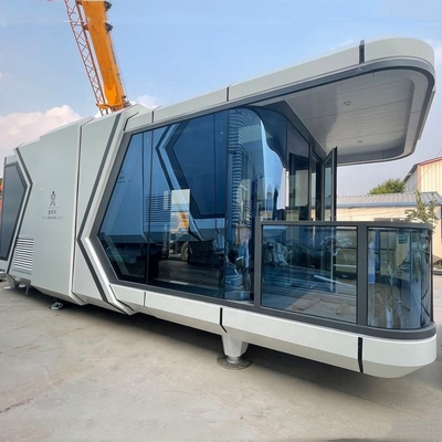 Горячая продажа Меблированные домики Вилла Дом 40FT Контейнерный дом Белый кабинетный подъемник