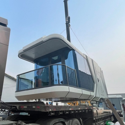 Горячая продажа Меблированные домики Вилла Дом 40FT Контейнерный дом Белый кабинетный подъемник