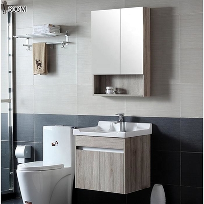шкаф тщеты Bathroom гостиницы переклейки 60*45*45cm с рицинусами