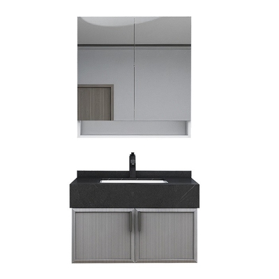 СИД осветило подгонянную тщету доски частицы шкафов Bathroom 16mm