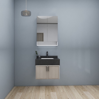 СИД осветило подгонянную тщету доски частицы шкафов Bathroom 16mm