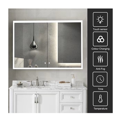 CE SAA IP44 подгонял шкафы Bathroom анодировал алюминиевой тщету установленную стеной
