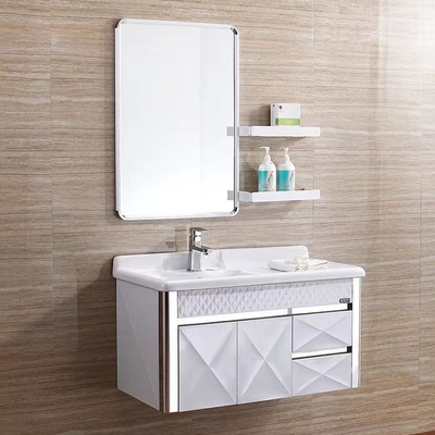 Шкаф зеркала медицины 304 подгонянный нержавеющей сталью шкафов Bathroom роскошный