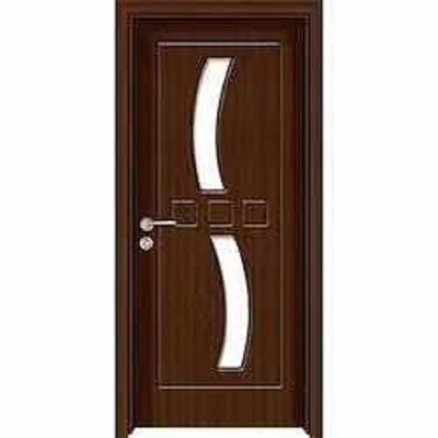 Огнеупорная дверь входа PVC WPC ABS двери HDF MDF деревянная Mahogany деревянная