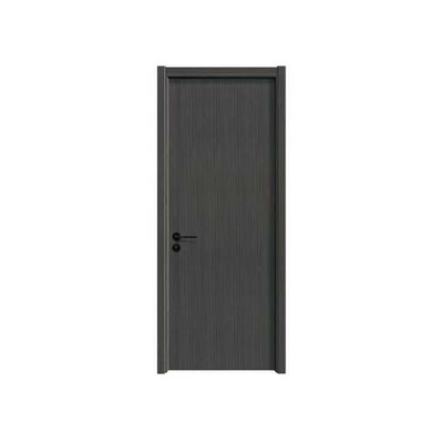 Межкомнатные двери PVC двери 43mm MDF ядровой изоляции деревянные толстые с рамками