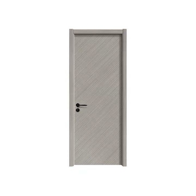 Межкомнатные двери PVC двери 43mm MDF ядровой изоляции деревянные толстые с рамками