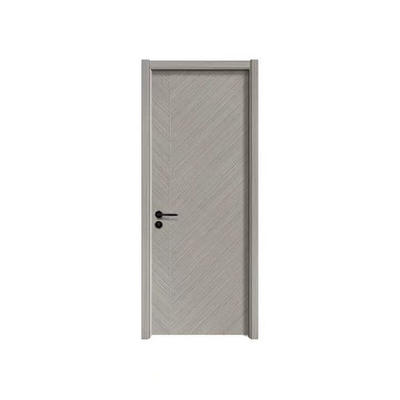 Межкомнатные двери PVC двери 43mm MDF ядровой изоляции деревянные толстые с рамками