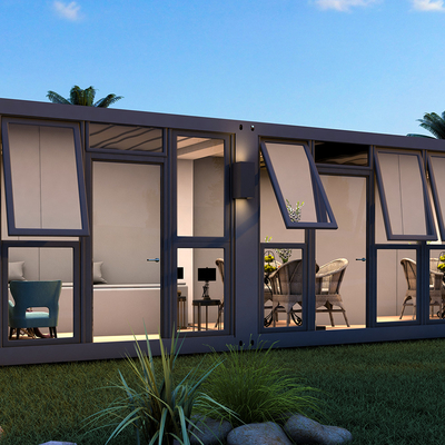 Кабина контейнера для перевозок дома 20ft контейнера автопарка передвижная Prefab