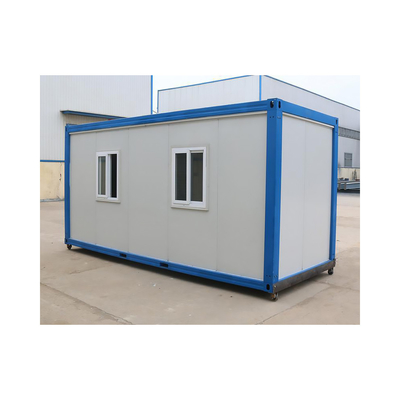 Студия домашнего офиса Flatpack водоустойчивого дома контейнера Prefabricadas стального крошечного Prefab