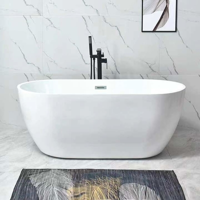 Ванна стока центра OEM овальная акриловая Freestanding для небольших Bathrooms