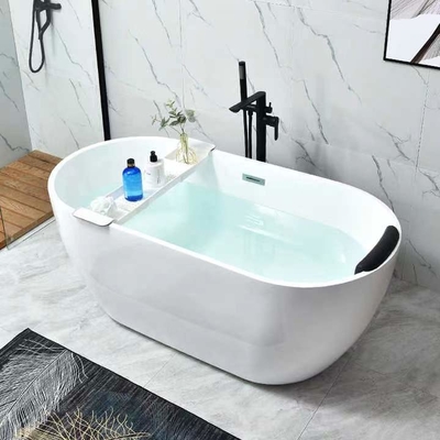 Ванна стока центра OEM овальная акриловая Freestanding для небольших Bathrooms