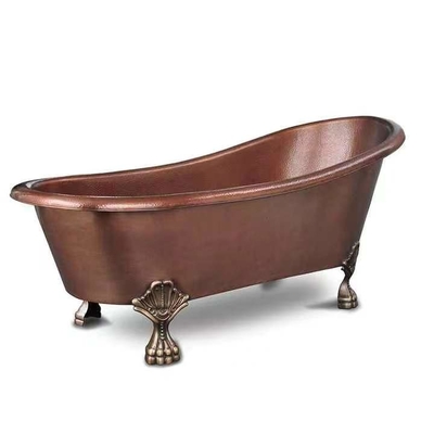Ванна роскошной Freestanding ванны Handmade медная Tarnish устойчивое