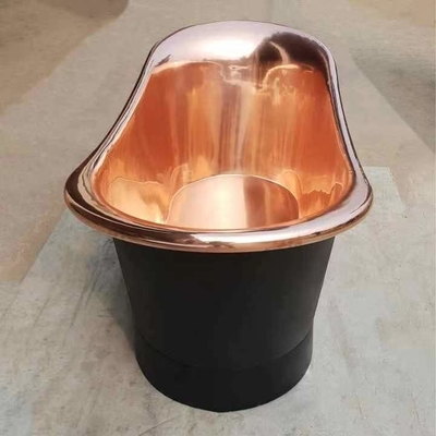 Ванна роскошной Freestanding ванны Handmade медная Tarnish устойчивое