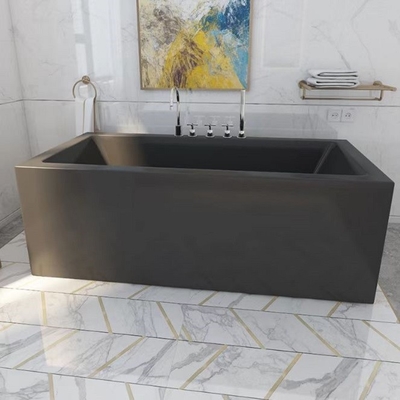 ванна белого лоска 1.7m акриловая Freestanding покрыла хромом современный выдерживая ушат