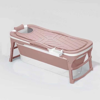 ванны пинка 1.18M ванна голубой Freestanding пластиковой пластиковая складывая для взрослых