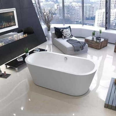 Изготовленный на заказ небольшой Freestanding ушат Soaker ванны 140cm 150cm 160cm свободный стоящий