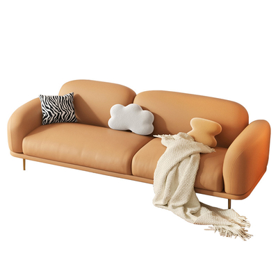 Мебель софы комнаты прожития Seater фланели 3 квартиры секционная простая современная