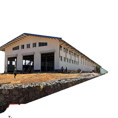 металл склада стальной структуры 1500sqm строя 25m*80m*9m