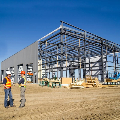 Легкий соберите склад металла ветра мастерской стальной структуры устойчивый Prefab
