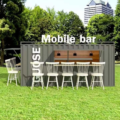 Гальванизированная стальная Prefab кофейня контейнера для перевозок портативной машинки дома 20ft контейнера
