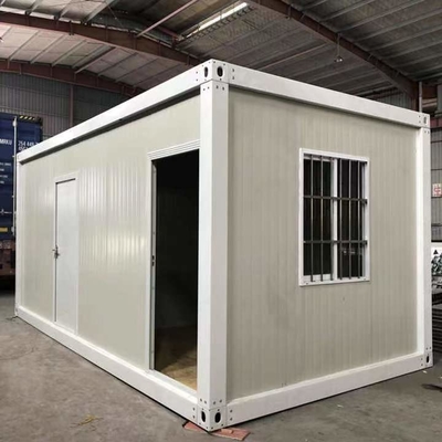 дома контейнера панели сэндвича 40ft дом контейнера Prefab белый современный