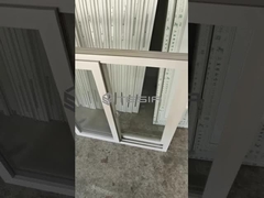 Окно дизайна UPVC окна дома стиля дизайна удара урагана новым европейским застекленное двойником